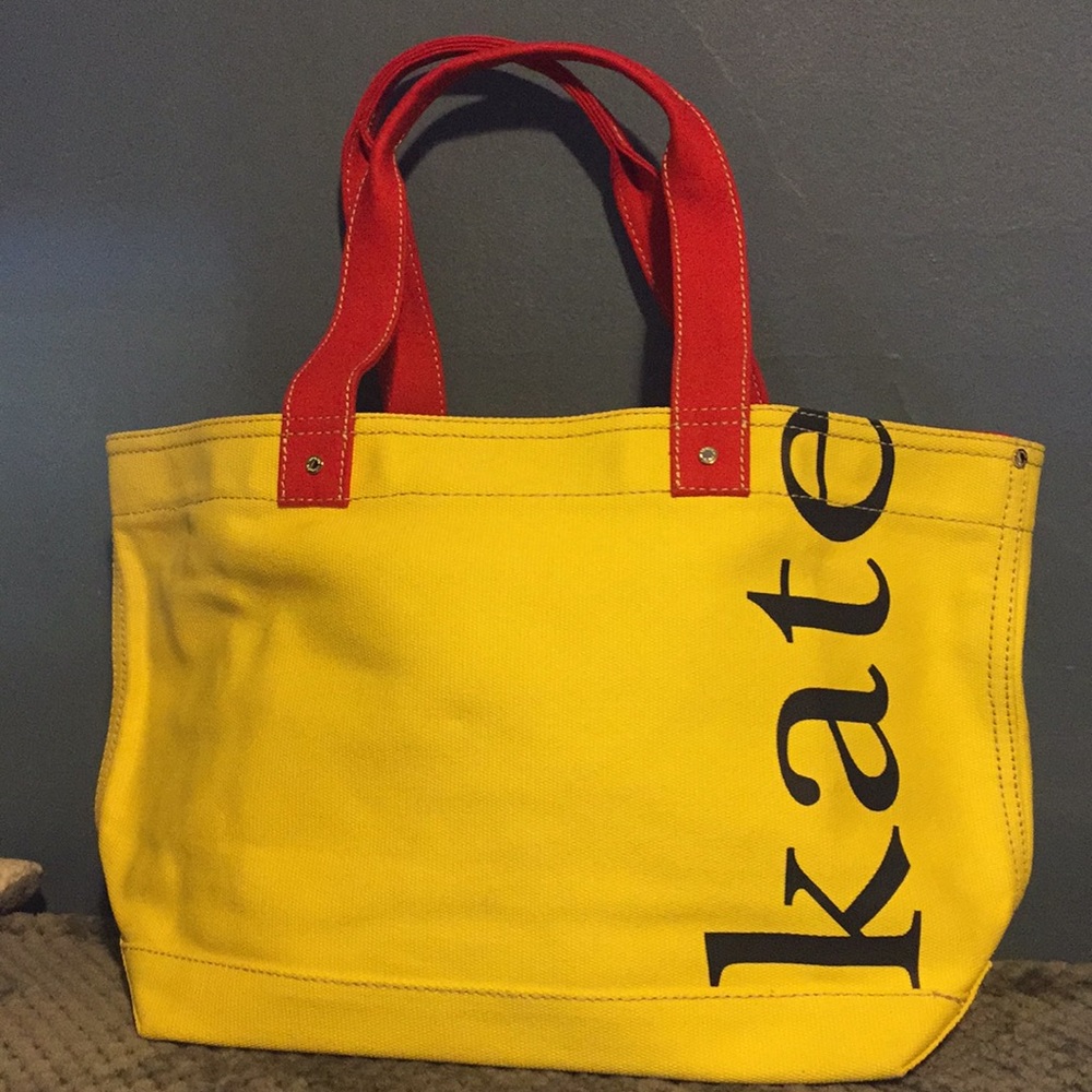 Kate Spade canvas tote brand new with tags